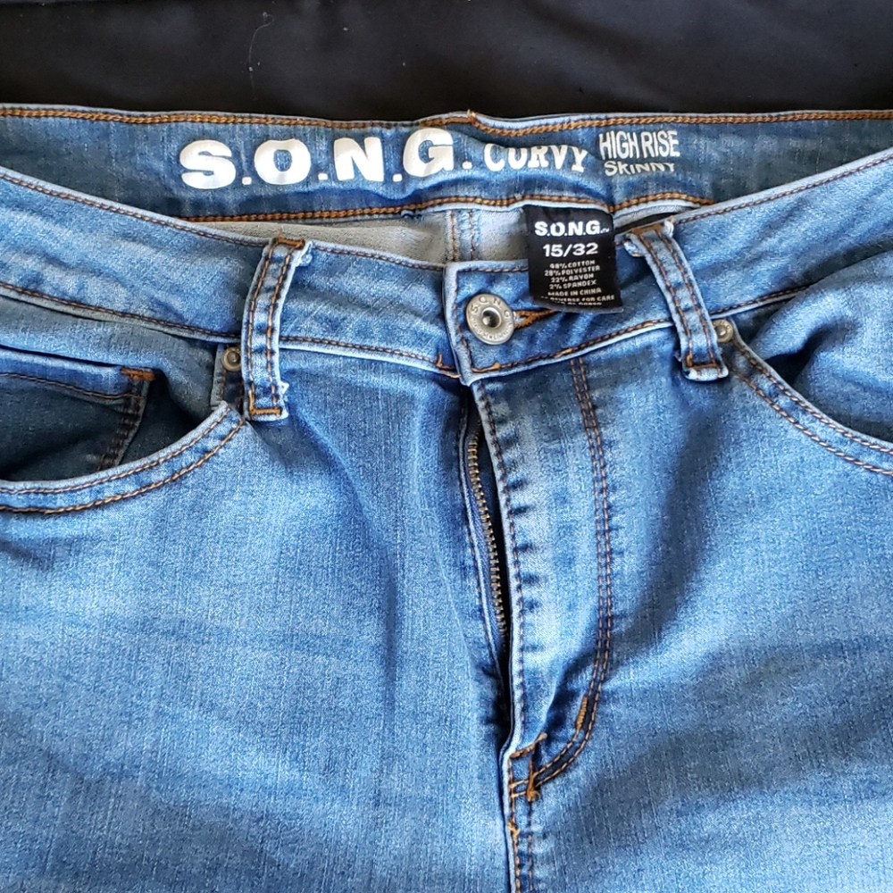 S.O.N.G curvy high rise jeans